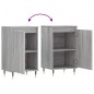 vidaXL Aparadores 2 uds madera de ingeniería gris Sonoma 40x35x70 cm vidaXL Aparadores 2 uds madera de ingeniería gris Sonoma 40x35x70 cm