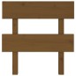 vidaXL Cabecero de cama madera maciza de pino marrón miel 93,5x3x81 cm vidaXL Cabecero de cama madera maciza de pino marrón miel 93,5x3x81 cm
