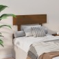 vidaXL Cabecero de cama madera maciza de pino marrón miel 93,5x3x81 cm vidaXL Cabecero de cama madera maciza de pino marrón miel 93,5x3x81 cm