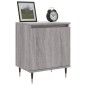 vidaXL Mesita de noche 2 uds madera ingeniería gris Sonoma 40x30x50 cm vidaXL Mesita de noche 2 uds madera ingeniería gris Sonoma 40x30x50 cm
