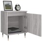 vidaXL Mesita de noche 2 uds madera ingeniería gris Sonoma 40x30x50 cm vidaXL Mesita de noche 2 uds madera ingeniería gris Sonoma 40x30x50 cm