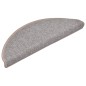 vidaXL Alfombrillas de escalera 10 unidades marrón claro 65x24x4 cm vidaXL Alfombrillas de escalera 10 unidades marrón claro 65x24x4 cm