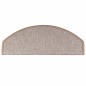 vidaXL Alfombrillas de escalera 10 unidades marrón claro 65x24x4 cm vidaXL Alfombrillas de escalera 10 unidades marrón claro 65x24x4 cm