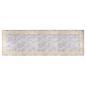 vidaXL Alfombra lavable antideslizante gris 80x300 cm vidaXL Alfombra lavable antideslizante gris 80x300 cm