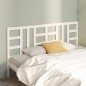 vidaXL Cabecero de cama madera maciza de pino blanco 186x4x100 cm vidaXL Cabecero de cama madera maciza de pino blanco 186x4x100 cm