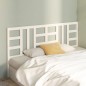 vidaXL Cabecero de cama madera maciza de pino blanco 186x4x100 cm vidaXL Cabecero de cama madera maciza de pino blanco 186x4x100 cm