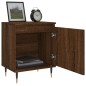 vidaXL Mesita de noche 2 uds madera ingeniería roble marrón 40x30x50cm vidaXL Mesita de noche 2 uds madera ingeniería roble marrón 40x30x50cm