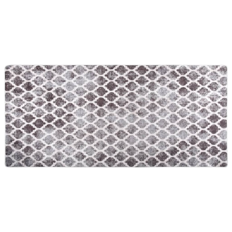 vidaXL Alfombra lavable patchwork antideslizante multicolor 80x300 cm vidaXL Alfombra lavable patchwork antideslizante multicolor 80x300 cm