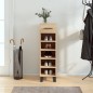 vidaXL Zapatero madera de ingeniería roble Sonoma 30x35x105 cm vidaXL Zapatero madera de ingeniería roble Sonoma 30x35x105 cm