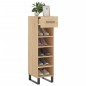 vidaXL Zapatero madera de ingeniería roble Sonoma 30x35x105 cm vidaXL Zapatero madera de ingeniería roble Sonoma 30x35x105 cm
