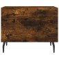 vidaXL Mesa de centro 2 uds madera ingeniería roble ahumado 50x50x40cm vidaXL Mesa de centro 2 uds madera ingeniería roble ahumado 50x50x40cm