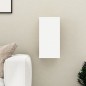 vidaXL Mueble para TV madera contrachapada blanco y roble 30,5x30x60cm