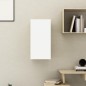vidaXL Mueble para TV madera contrachapada blanco y roble 30,5x30x60cm