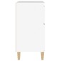 vidaXL Aparador de madera contrachapada blanco 60x35x70 cm vidaXL Aparador de madera contrachapada blanco 60x35x70 cm