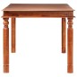 vidaXL Mesa de comedor de madera maciza de sheesham 180x90x76 cm