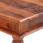 vidaXL Mesa de comedor de madera maciza de sheesham 180x90x76 cm