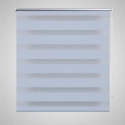 Persiana Cebra 40 x 100 cm Blanco