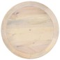 vidaXL Mesa auxiliar de madera maciza de mango Ø50x55 cm vidaXL Mesa auxiliar de madera maciza de mango Ø50x55 cm