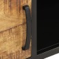 vidaXL Mesa de centro de madera de mango rugosa 105x50x35 cm vidaXL Mesa de centro de madera de mango rugosa 105x50x35 cm