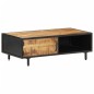 vidaXL Mesa de centro de madera de mango rugosa 105x50x35 cm vidaXL Mesa de centro de madera de mango rugosa 105x50x35 cm