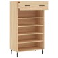 vidaXL Zapatero madera de ingeniería roble Sonoma 60x35x105 cm vidaXL Zapatero madera de ingeniería roble Sonoma 60x35x105 cm