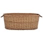vidaXL Cesta para leña con asas de transporte sauce natural 88x57x34cm vidaXL Cesta para leña con asas de transporte sauce natural 88x57x34cm