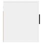vidaXL Mueble para TV de pared blanco 40x34,5x40 cm
