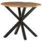 vidaXL Mesa auxiliar de madera maciza reciclada 68x68x56 cm vidaXL Mesa auxiliar de madera maciza reciclada 68x68x56 cm