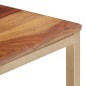 vidaXL Mesa de centro de madera maciza de sheesham 120x60x40 cm vidaXL Mesa de centro de madera maciza de sheesham 120x60x40 cm