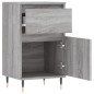 vidaXL Aparadores 2 uds madera de ingeniería gris Sonoma 40x35x70 cm vidaXL Aparadores 2 uds madera de ingeniería gris Sonoma 40x35x70 cm