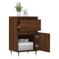 vidaXL Aparadores 2 uds madera de ingeniería marrón roble 40x35x70 cm vidaXL Aparadores 2 uds madera de ingeniería marrón roble 40x35x70 cm