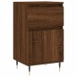 vidaXL Aparadores 2 uds madera de ingeniería marrón roble 40x35x70 cm vidaXL Aparadores 2 uds madera de ingeniería marrón roble 40x35x70 cm