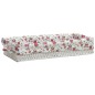 vidaXL Mesa de centro de madera blanco 99,5x60x48 cm