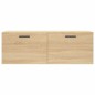 vidaXL Armario de pared madera ingeniería roble Sonoma 100x36,5x35 cm vidaXL Armario de pared madera ingeniería roble Sonoma 100x36,5x35 cm
