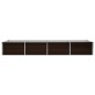 vidaXL Arriate de acero galvanizado marrón 320x80x45 cm vidaXL Arriate de acero galvanizado marrón 320x80x45 cm