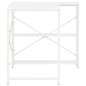 vidaXL Escritorio para ordenador blanco 120x72x70 cm vidaXL Escritorio para ordenador blanco 120x72x70 cm