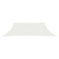 vidaXL Toldo de vela HDPE blanco 160 g/m² 4/5x4 m vidaXL Toldo de vela HDPE blanco 160 g/m² 4/5x4 m