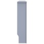 vidaXL Cubierta para radiador MDF gris antracita 152x19x81,5 cm vidaXL Cubierta para radiador MDF gris antracita 152x19x81,5 cm