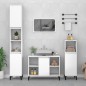vidaXL Armario para lavabo madera contrachapada blanco 80x33x60 cm vidaXL Armario para lavabo madera contrachapada blanco 80x33x60 cm