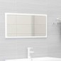 vidaXL Conjunto de muebles de baño 2 piezas contrachapada blanco