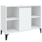 vidaXL Armario para lavabo madera contrachapada blanco 80x33x60 cm vidaXL Armario para lavabo madera contrachapada blanco 80x33x60 cm