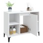 vidaXL Armario para lavabo madera contrachapada blanco 80x33x60 cm vidaXL Armario para lavabo madera contrachapada blanco 80x33x60 cm