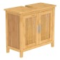 EISL Mueble de lavabo de bambú 67x28x60 cm EISL Mueble de lavabo de bambú 67x28x60 cm