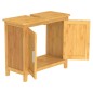 EISL Mueble de lavabo de bambú 67x28x60 cm EISL Mueble de lavabo de bambú 67x28x60 cm