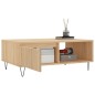 vidaXL Mesa de centro madera de ingeniería roble Sonoma 90x60x35 cm vidaXL Mesa de centro madera de ingeniería roble Sonoma 90x60x35 cm