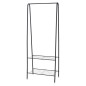 Storage solutions Perchero con 2 estantes 61x34x152 cm Storage solutions Perchero con 2 estantes 61x34x152 cm