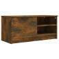 vidaXL Muebles para TV 2 uds contrachapado roble ahumado 80x35x36,5 cm vidaXL Muebles para TV 2 uds contrachapado roble ahumado 80x35x36,5 cm