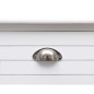 vidaXL Escritorio de madera blanco 110x45x76 cm vidaXL Escritorio de madera blanco 110x45x76 cm