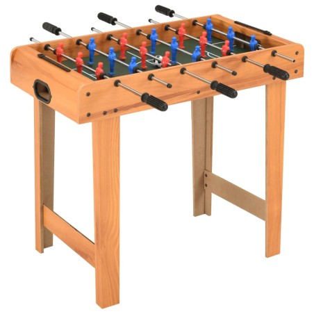 vidaXL Futbolín color arce 69x37x62 cm