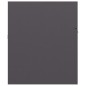vidaXL Armario para lavabo contrachapada gris brillo 100x38,5x46 cm vidaXL Armario para lavabo contrachapada gris brillo 100x38,5x46 cm